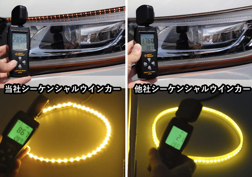 シーケンシャルウインカー 流れるウインカー Led テープライト 12v 60センチ 96連 2本入り シリコン 薄型 切断可能 防水 オレンジ アンバー ホワイト ブルー デイライト 側面発光 簡単取付 自分好みの車にしてみませんか アクセサリー パーツを集めてみました